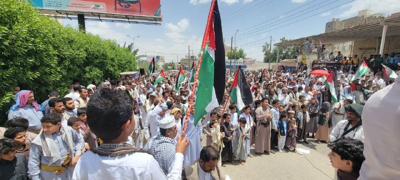 Marib: Protest against "Genocide Crimes" in Gaza and Immediate Recognition of the Palestinian State