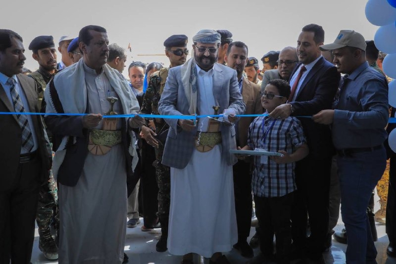 Governor of Marib Inaugurates Two Projects