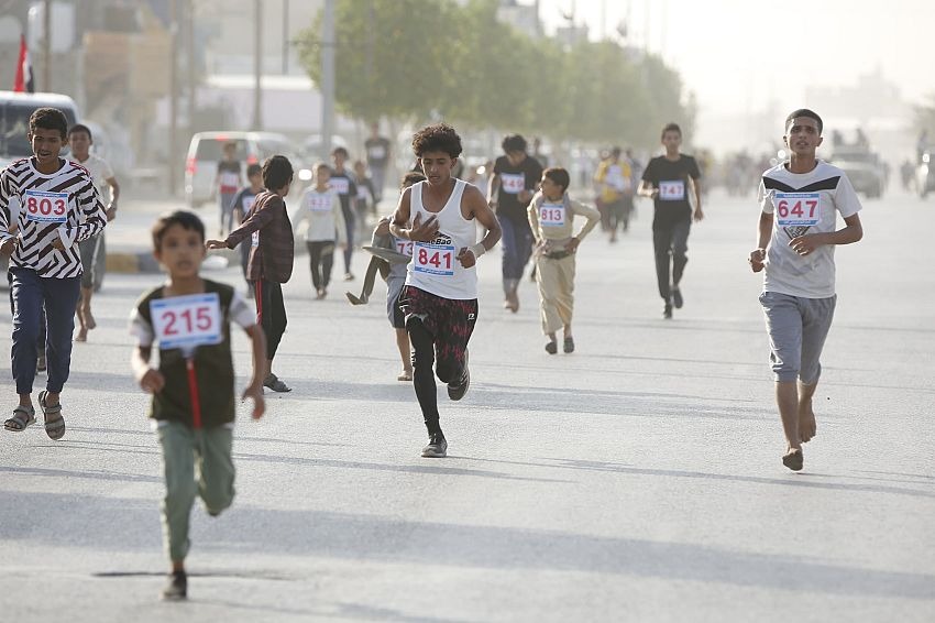 Marib City Hosts Thrilling Sports Marathon with Over 150 Runners