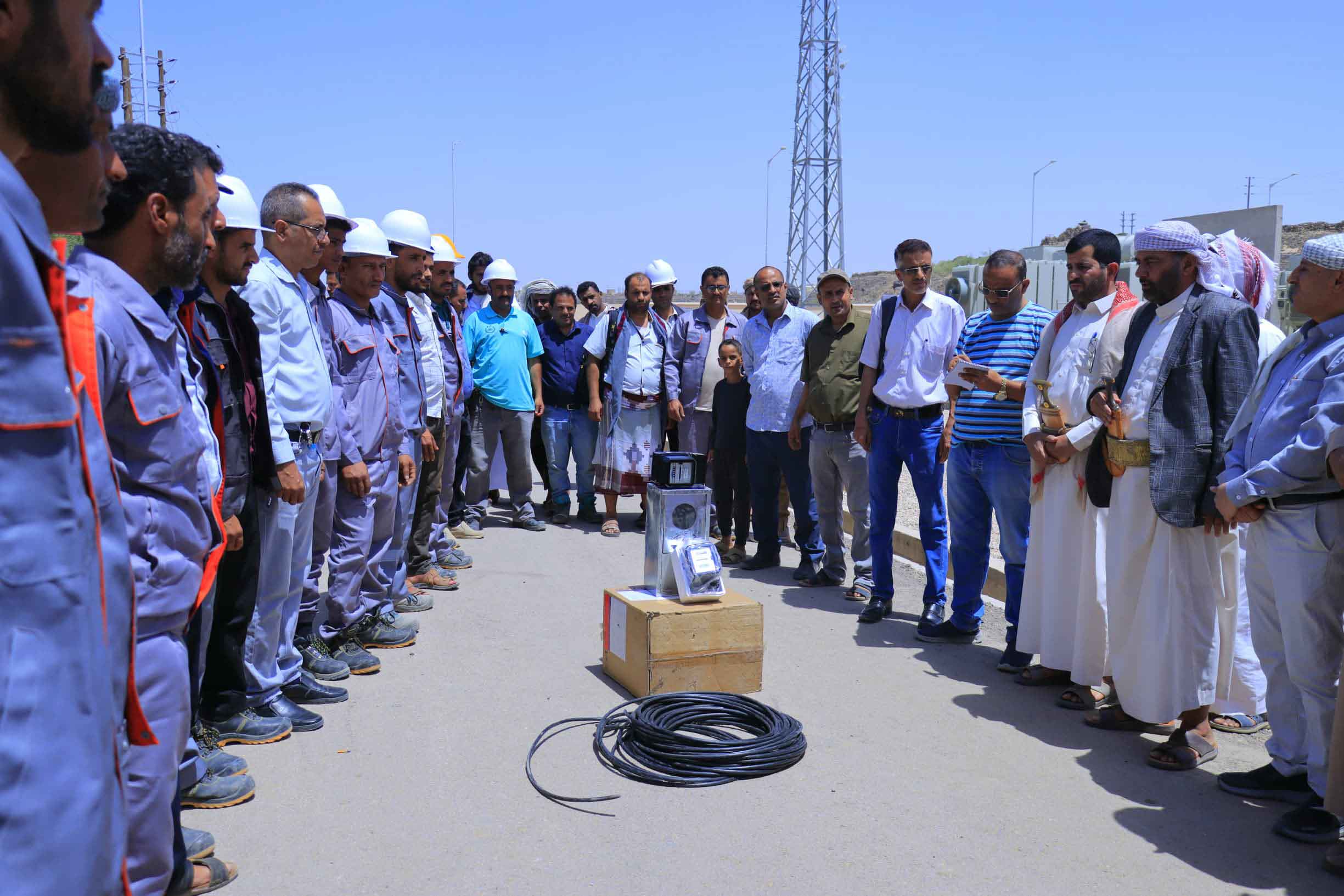 Marib Electricity Launches Meter Installation Campaign for Businesses