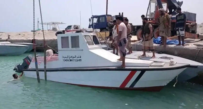 Yemeni Coast Guard Successfully Tests First Locally Manufactured Patrol Boat