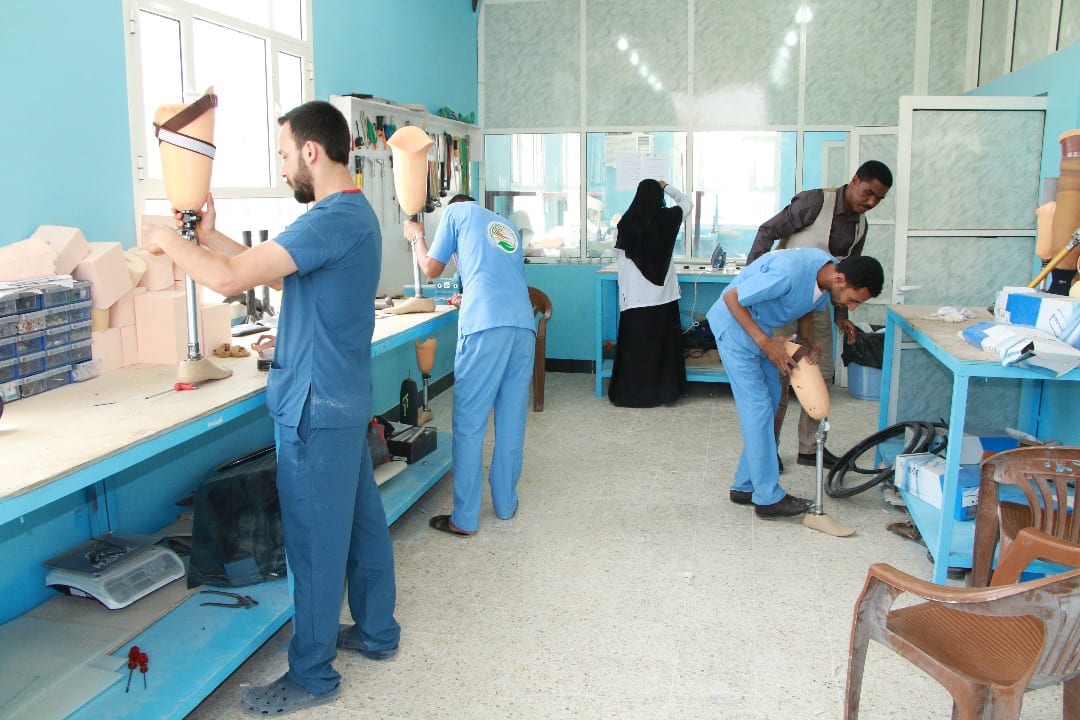 Prosthetics Center in Marib