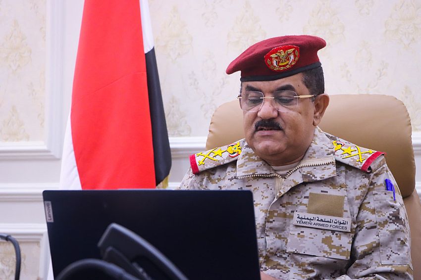 Yemeni Defense Minister, Mohsen al-Da'ari,