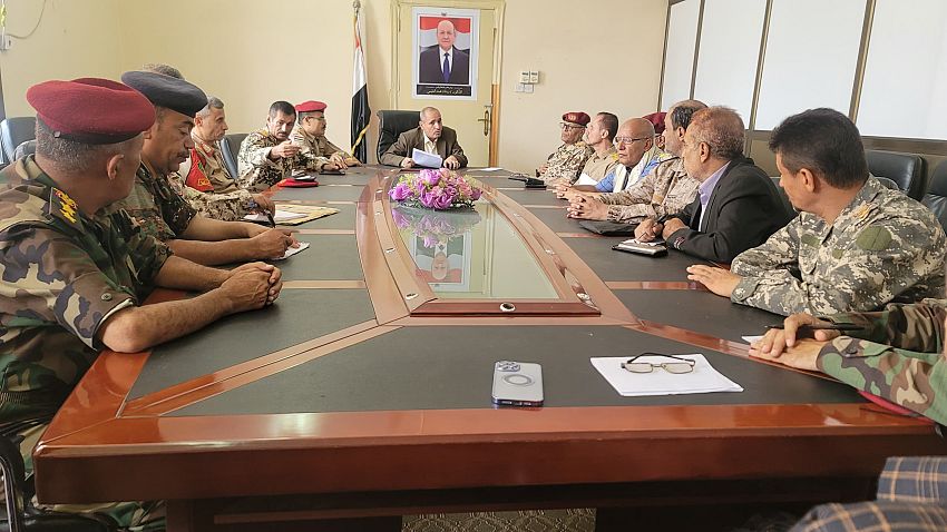 Security meeting in Taiz