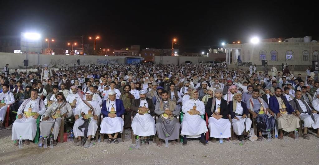 Sana'a Resistance Holds Massive Rally in Marib to Support Yemeni Army and Security Forces