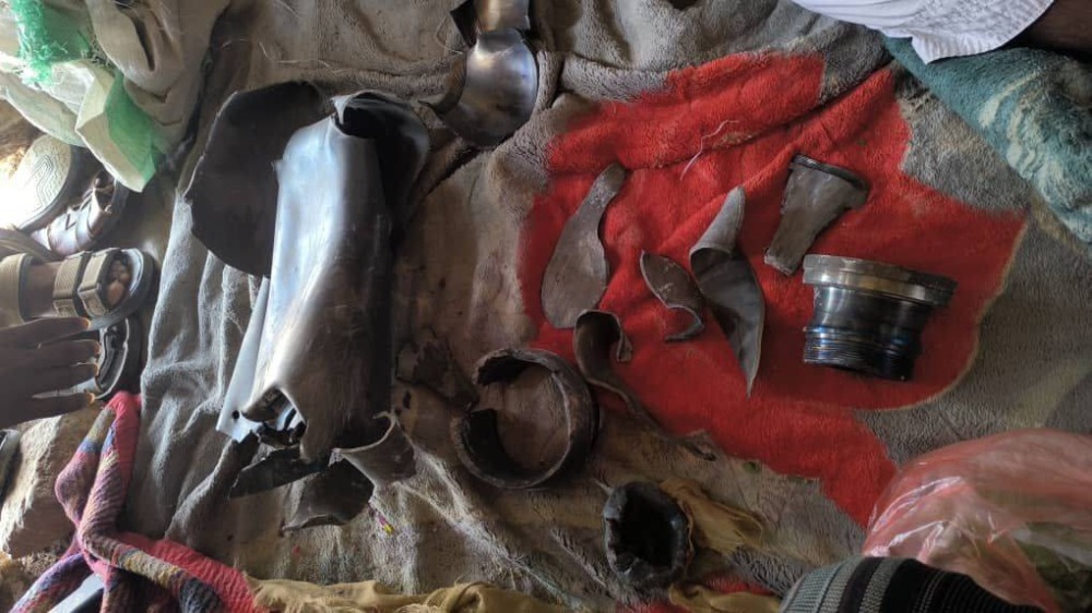 From Houthi projectiles (archive)