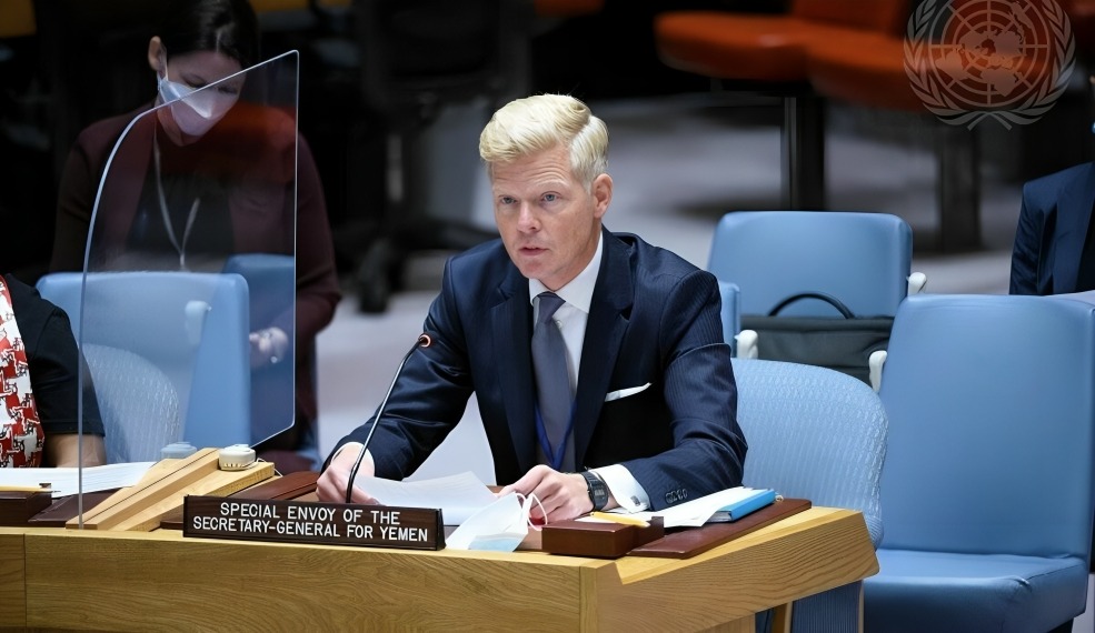 UN envoy to Yemen "Grundberg"