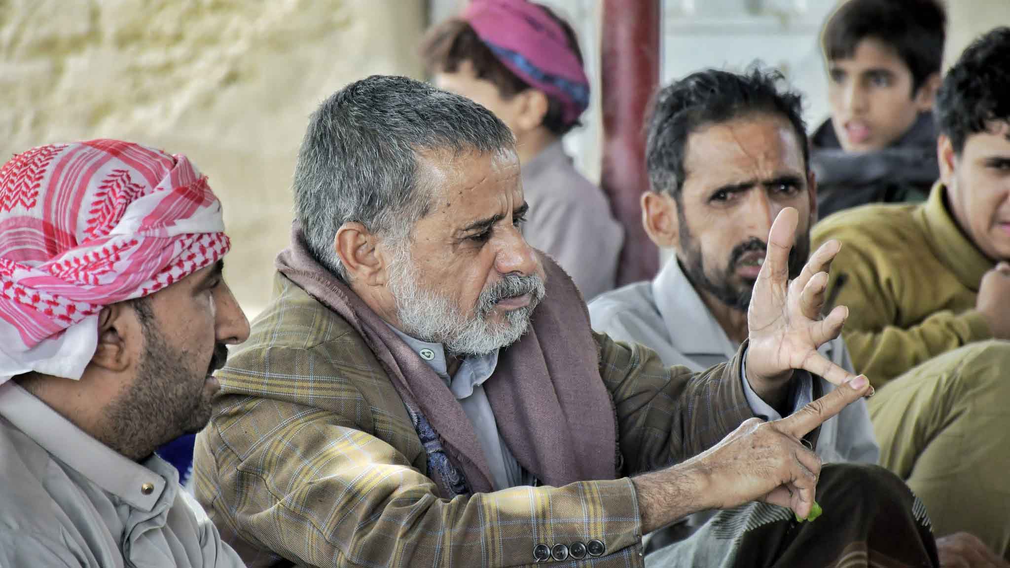 One of the participants in the Marib Conference leadership meeting