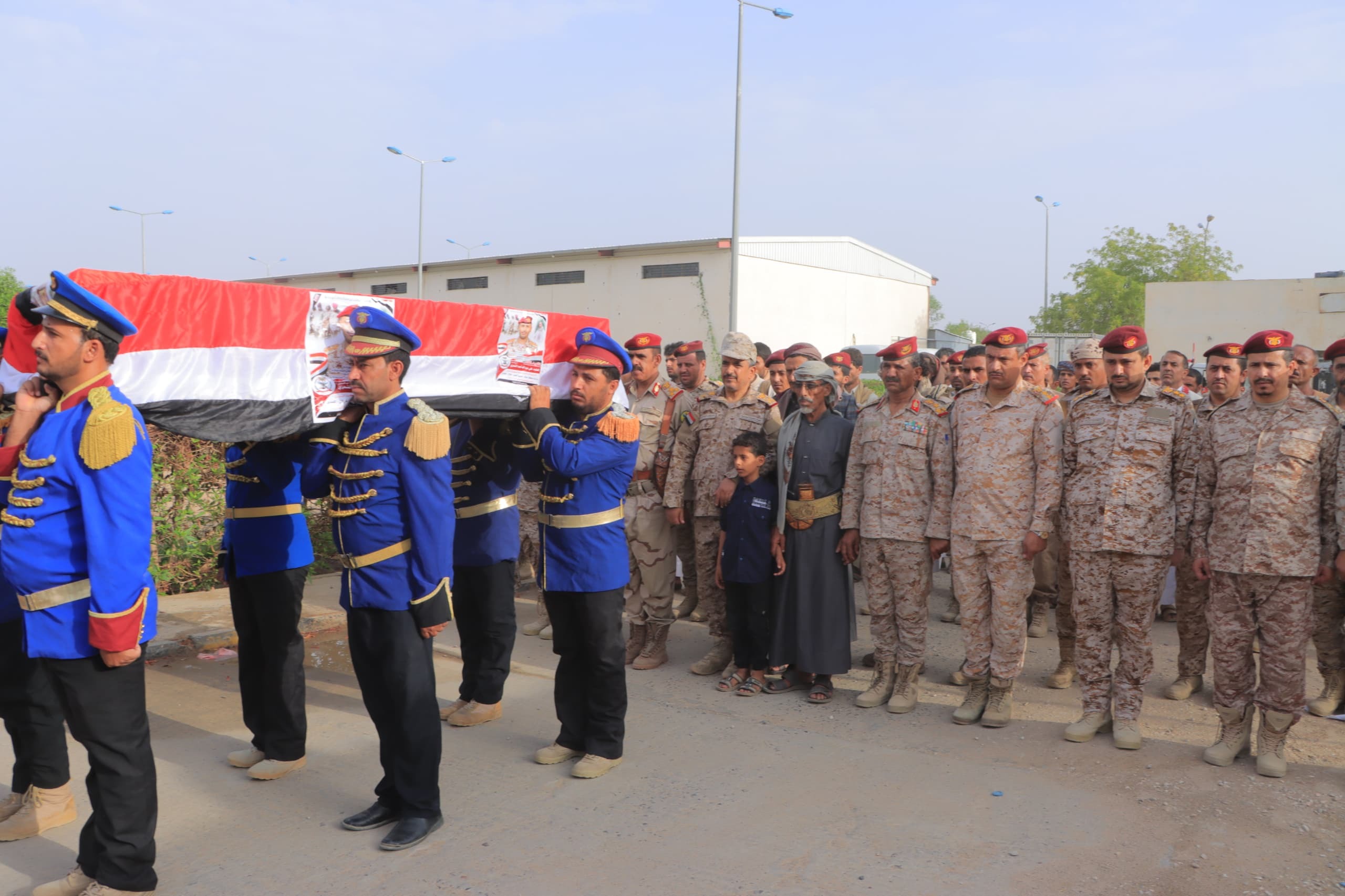 Funeral of Colonel "Al-Shehri" in Marib