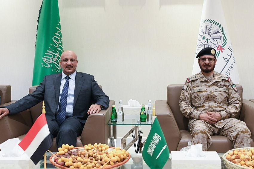 Tariq Saleh Discusses Coordination with Saudi Commander to Support Yemeni Government