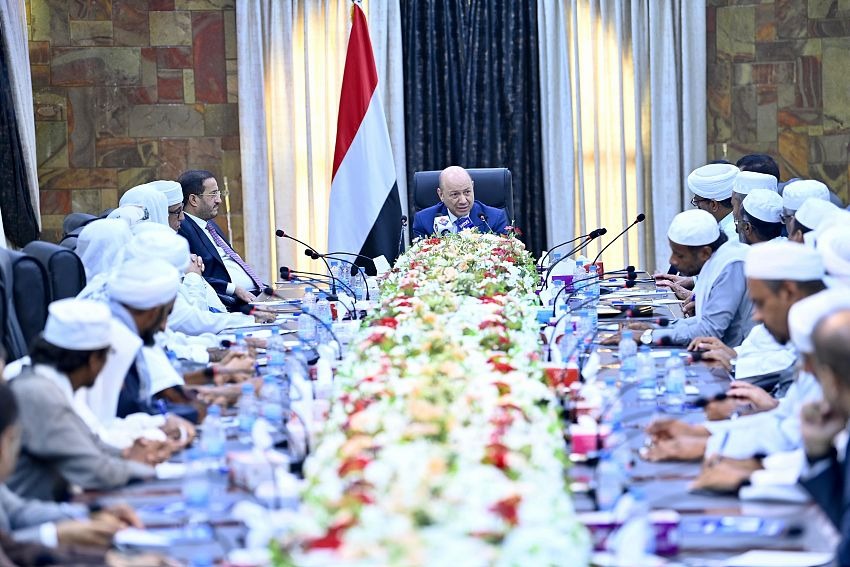 President of PLC Warns Against Houthi Propaganda, Calls for Religious Leaders to Stay Out of Politics