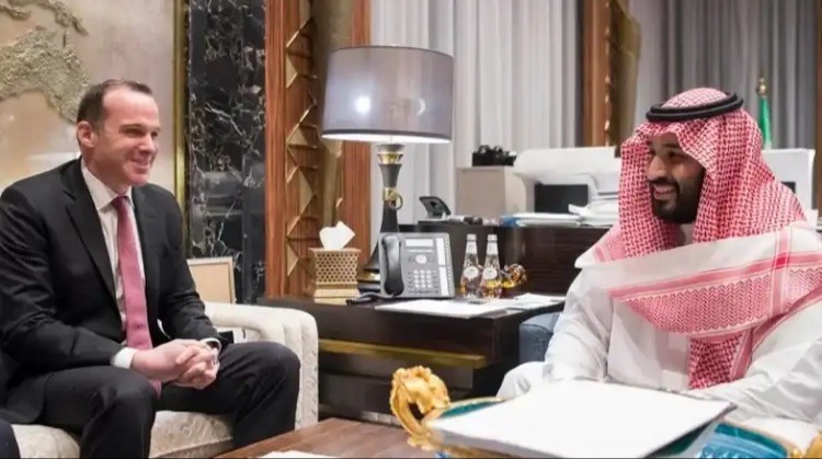 Saudi Crown Prince Mohammed bin Salman receives McGurk in Riyadh - Archive