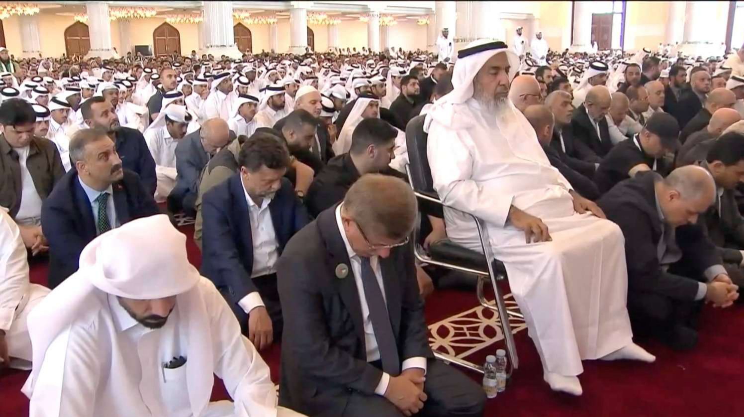 From performing the funeral prayer for Haniyeh in Doha