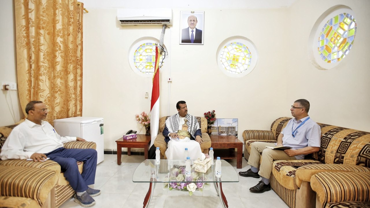 Marib authorities discuss with UNHCR the UN response plan in the governorate for next year, and the commission says it will implement 3 projects