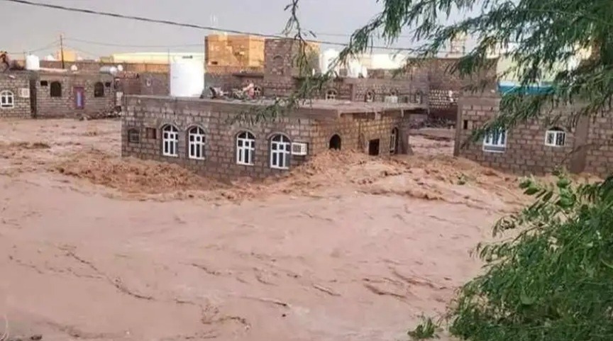 UN Refugee Agency Reports Over 34,000 Families Affected by Floods in Yemen