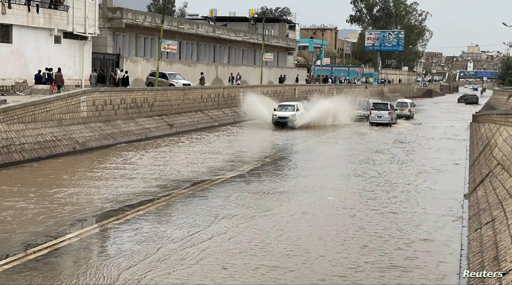 Unprecedented Rains and Storms in Yemen and Saudi Arabia: A Climate Change Connection