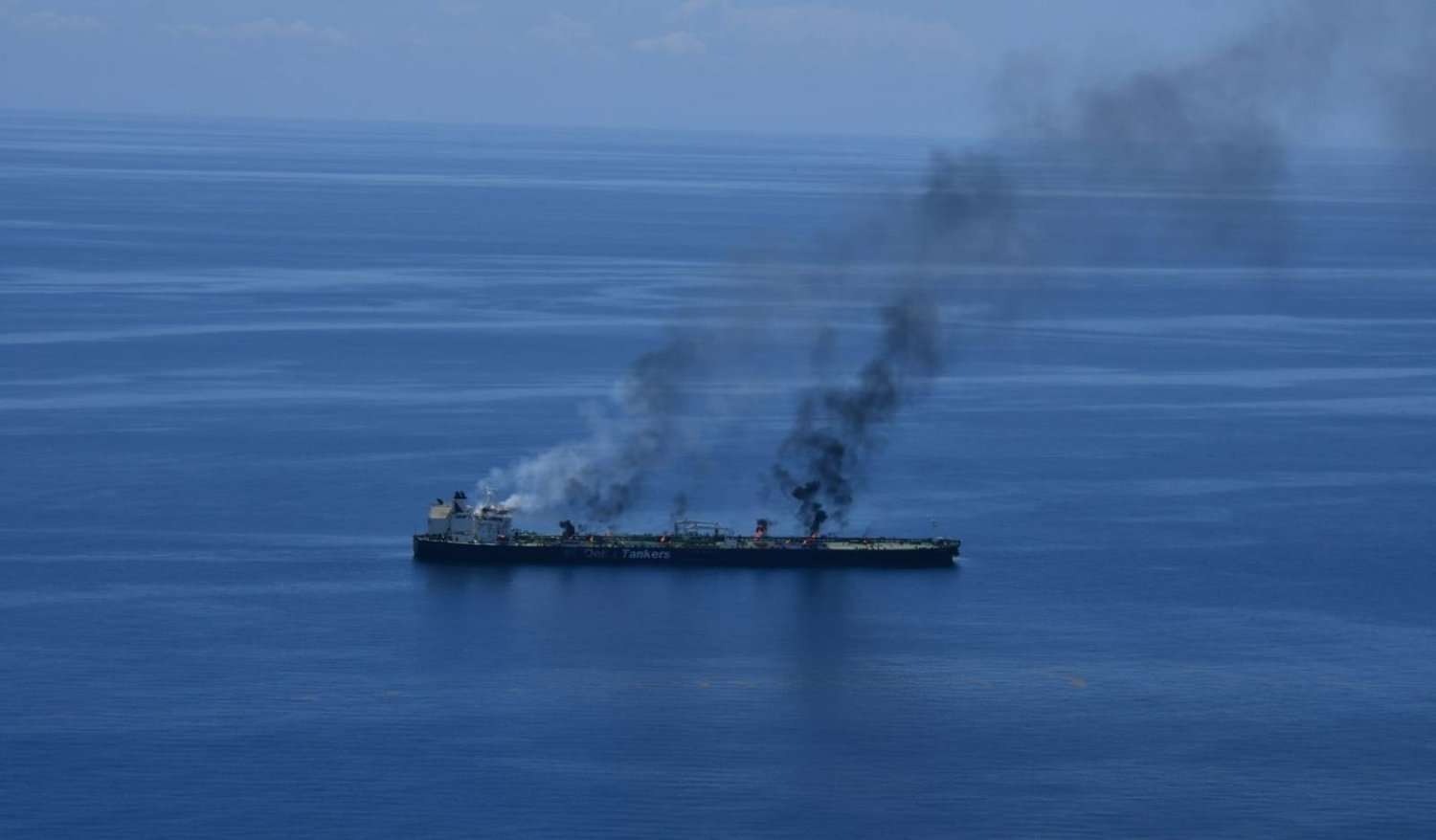 Fire Still Raging on Greek Tanker "Sounion" Days After Houthi Attack: EU Naval Force (Aspides)