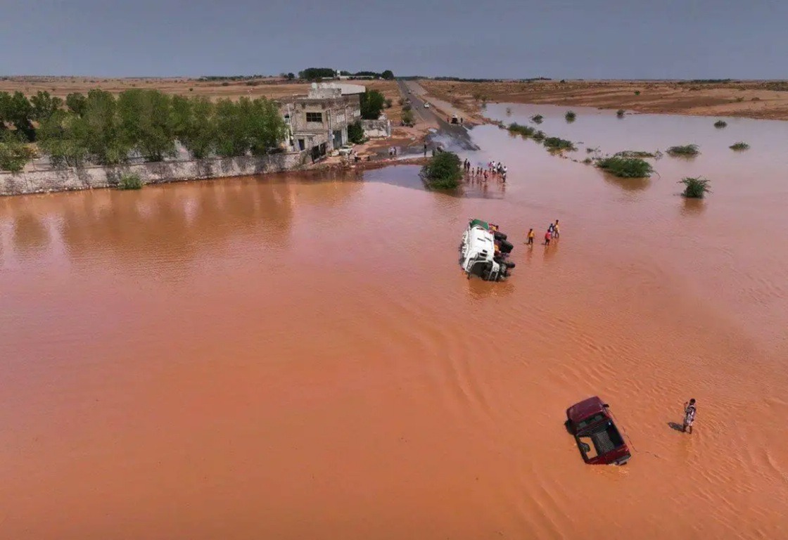 Part of the floods in Hodeidah - Archive