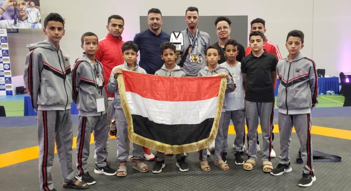 Marib Taekwondo Team Wins Gold, 3 Silver, and Bronze at Muscat Open Challenge