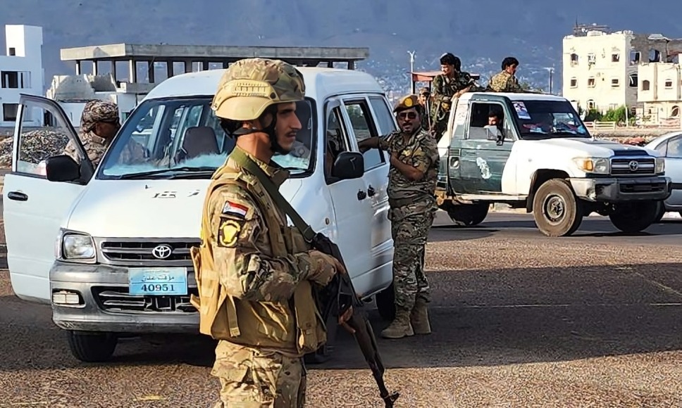 Soldiers in Aden