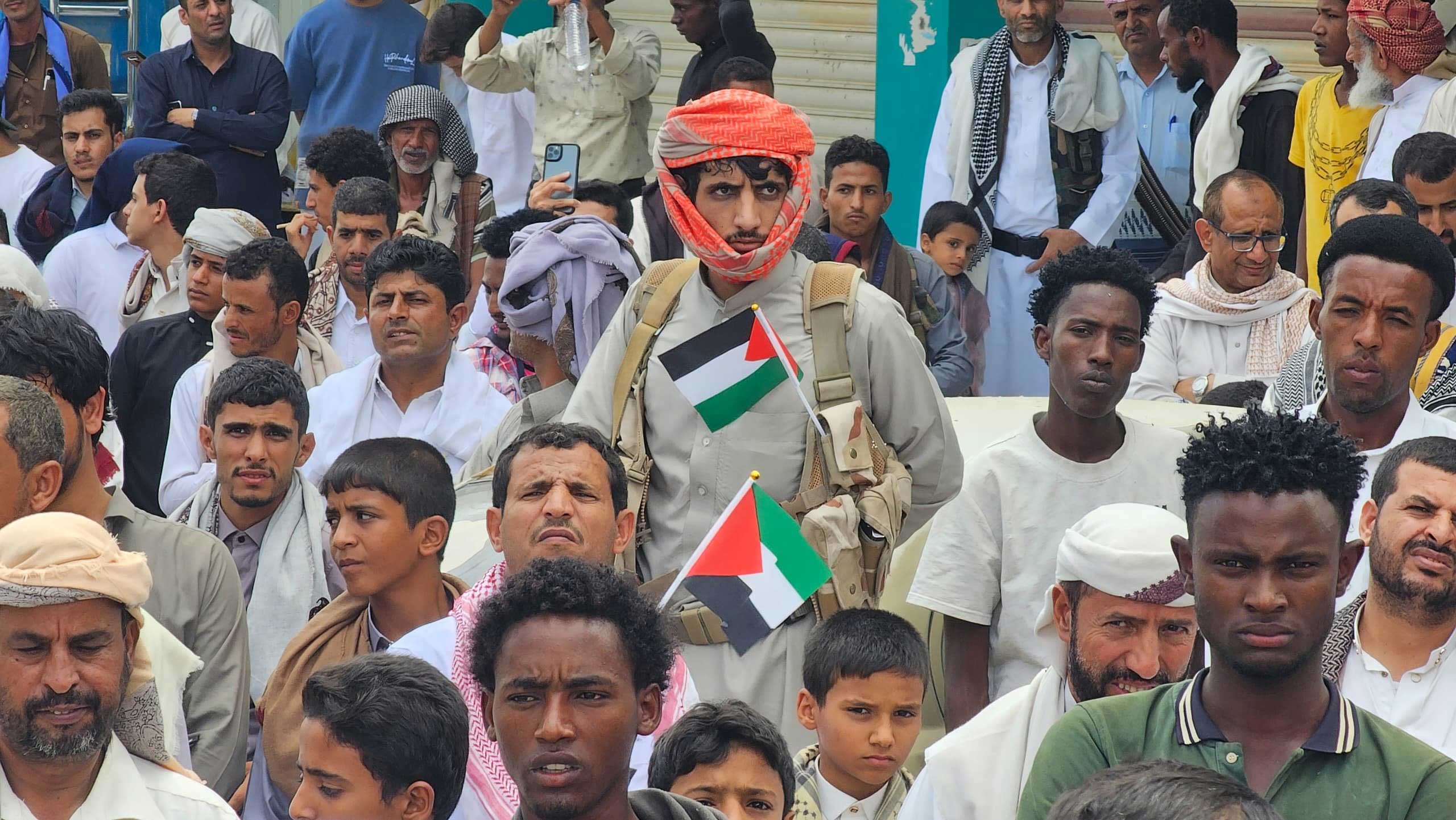 Thousands in Marib Rally in Solidarity with Palestinians, Condemning Ongoing "Genocide"