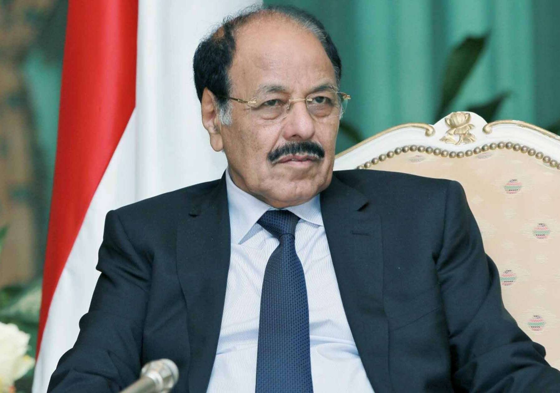 Former Vice President of the Republic, Lieutenant General Ali Mohsen al-Ahmar