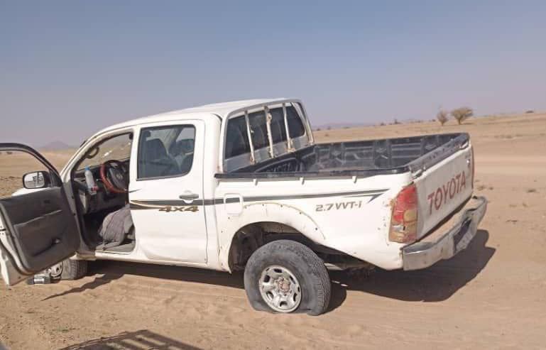 Body of Citizen Found Shot Near Vehicle on Desert Road in Al-Jawf