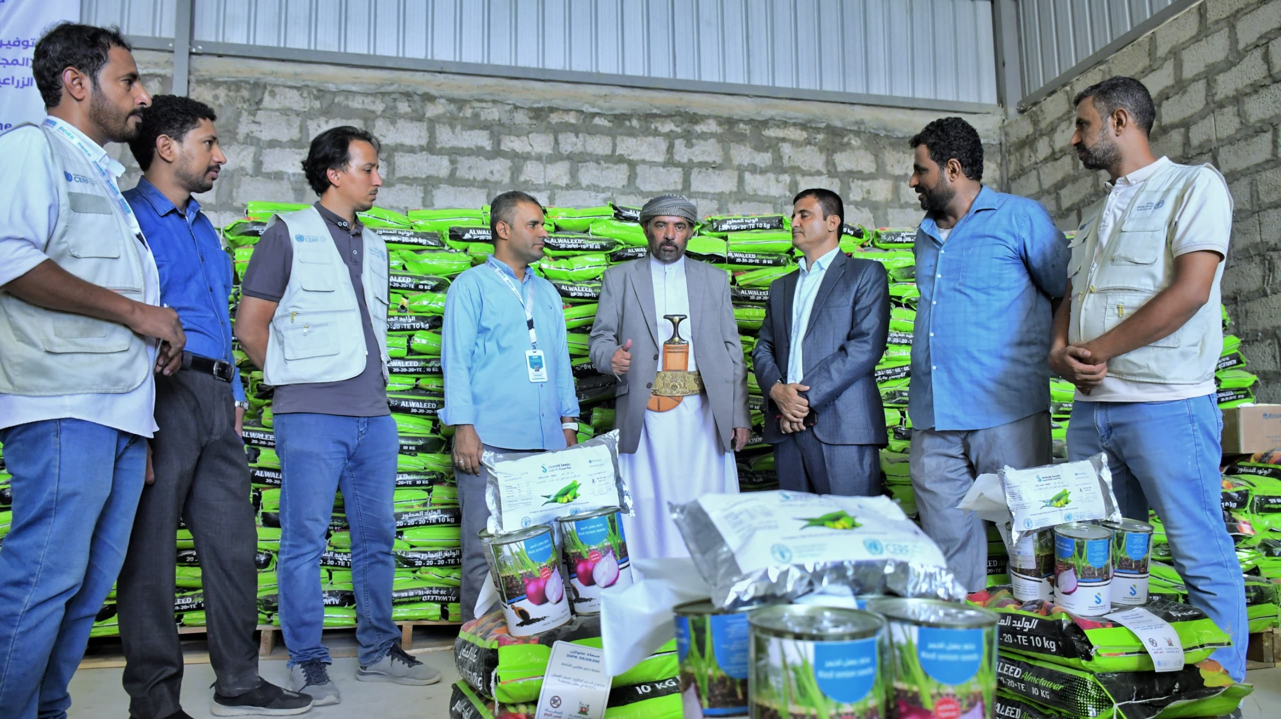 Launch of Emergency Livelihood and Agriculture Support Project in Marib