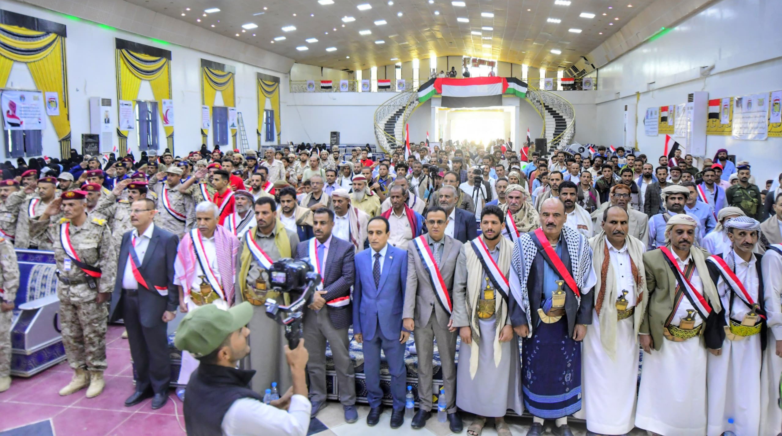 Aden residents celebrate the 61st anniversary of the October 14 Revolution in Marib