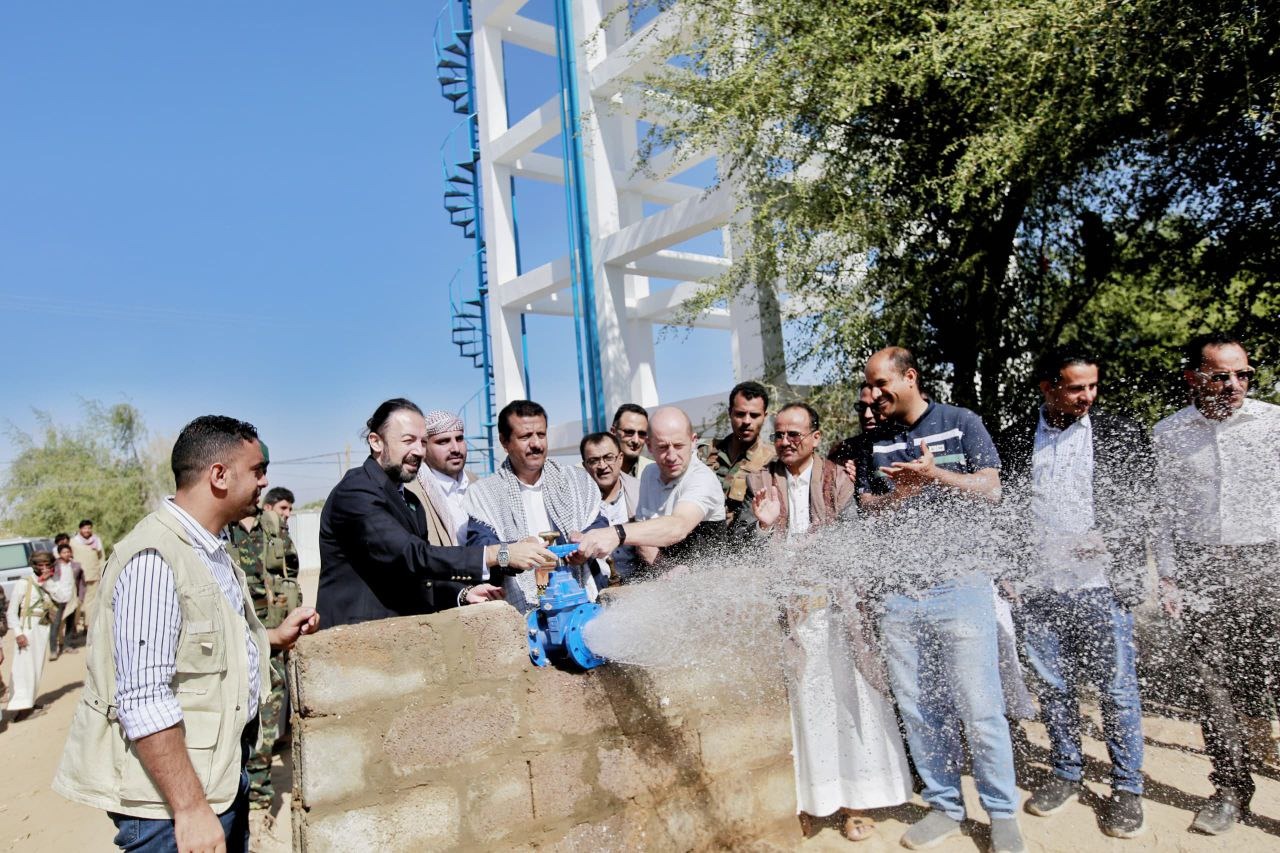 Marib Opens 9 Water Projects, Launches 6 More with UNICEF Funding