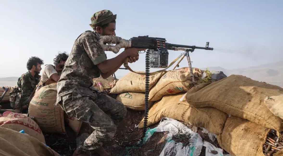 Soldier in the army - Marib