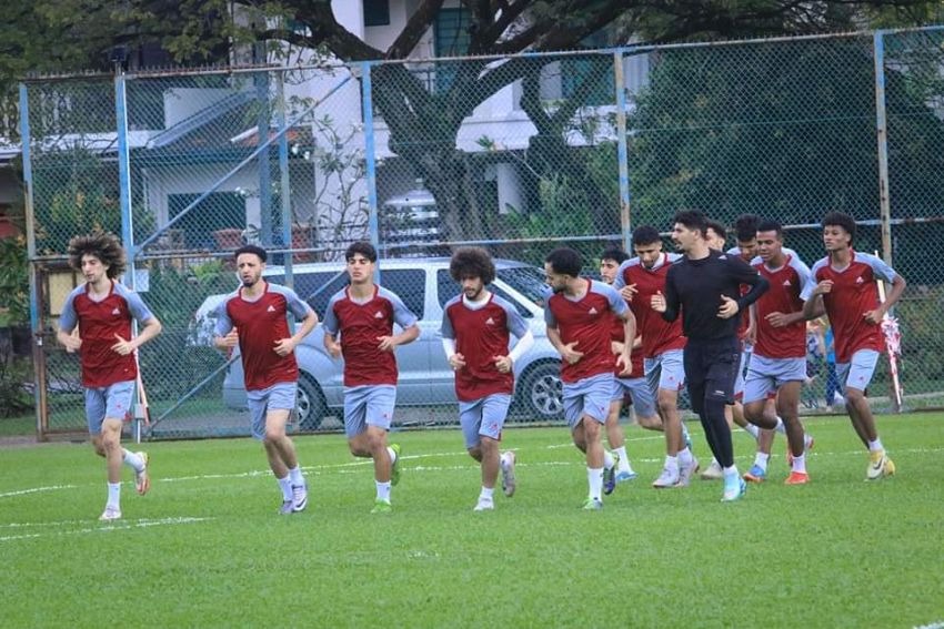 National Football Team Begins Training Camp in Malaysia Ahead of Gulf Cup 26