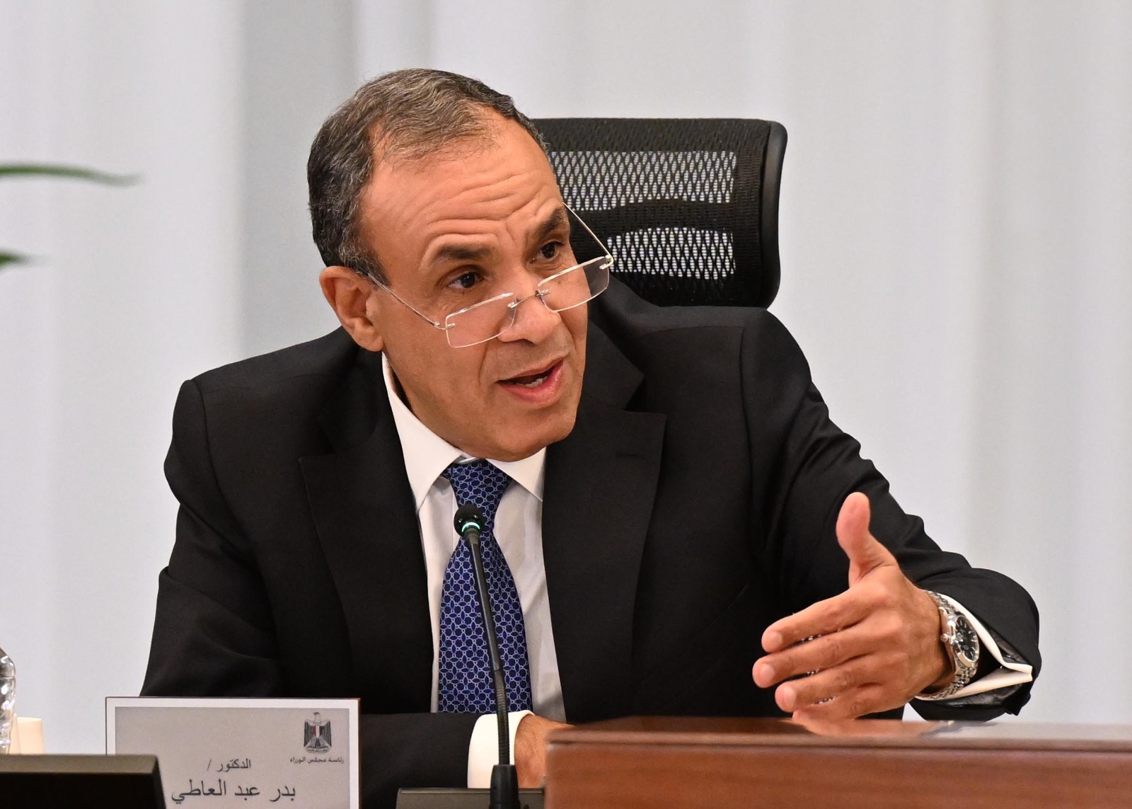 Egyptian Foreign Minister Badr Abdel Aty