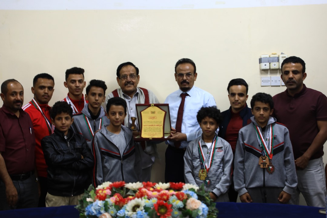 Marib Authorities Honor 11 Athletes for International Achievements