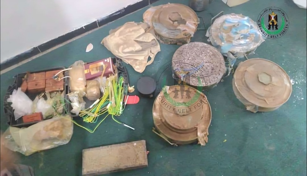 Security Forces Seize Explosive Devices and Suicide Belts in Lahj