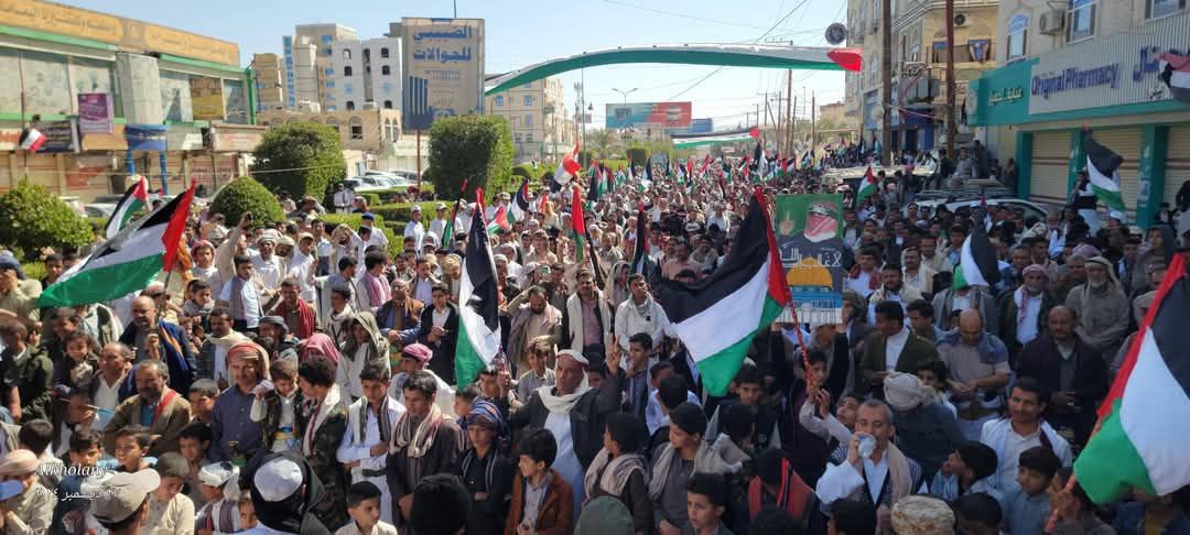 Marib Continues Solidarity with Gaza, Condemns Israeli Atrocities