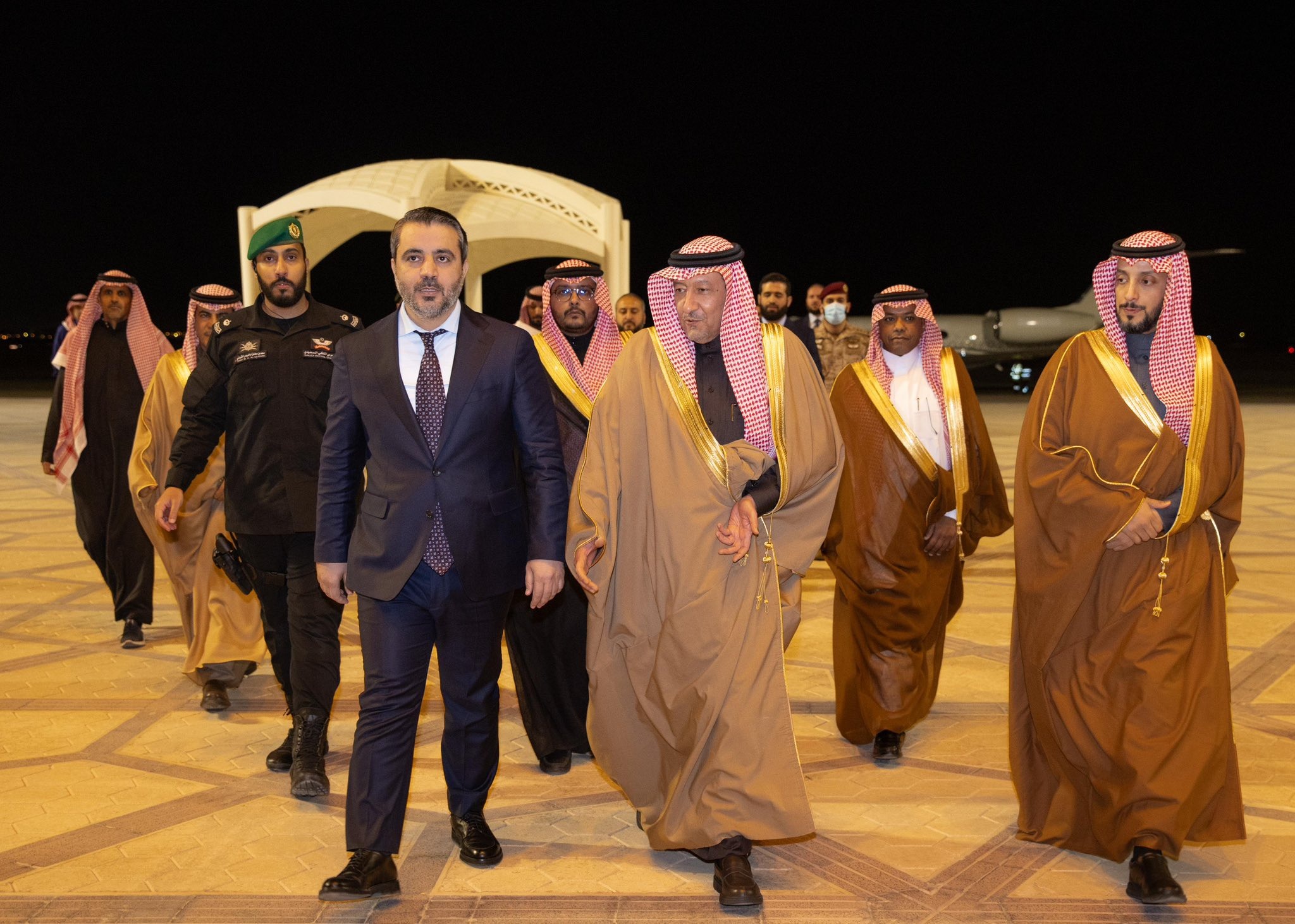 Syrian Delegation Arrives in Saudi Arabia for First Official Visit