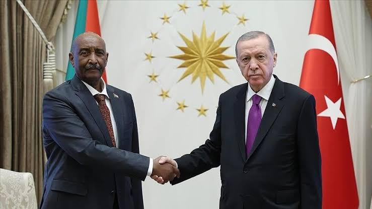 Turkish President and his Sudanese counterpart