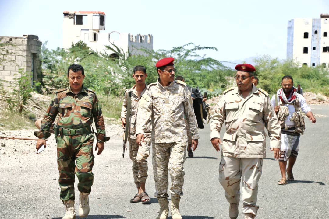 Taiz Military Axis Spokesman Colonel Abdul Basit Al-Bahr