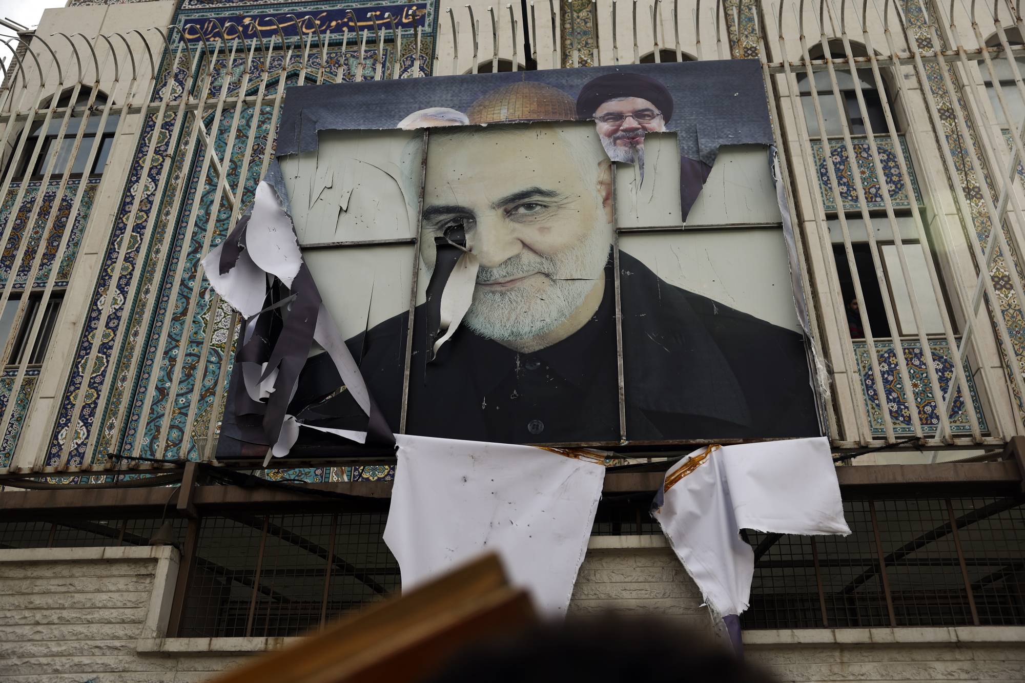 Previous photo of Qassem Soleimani in Damascus