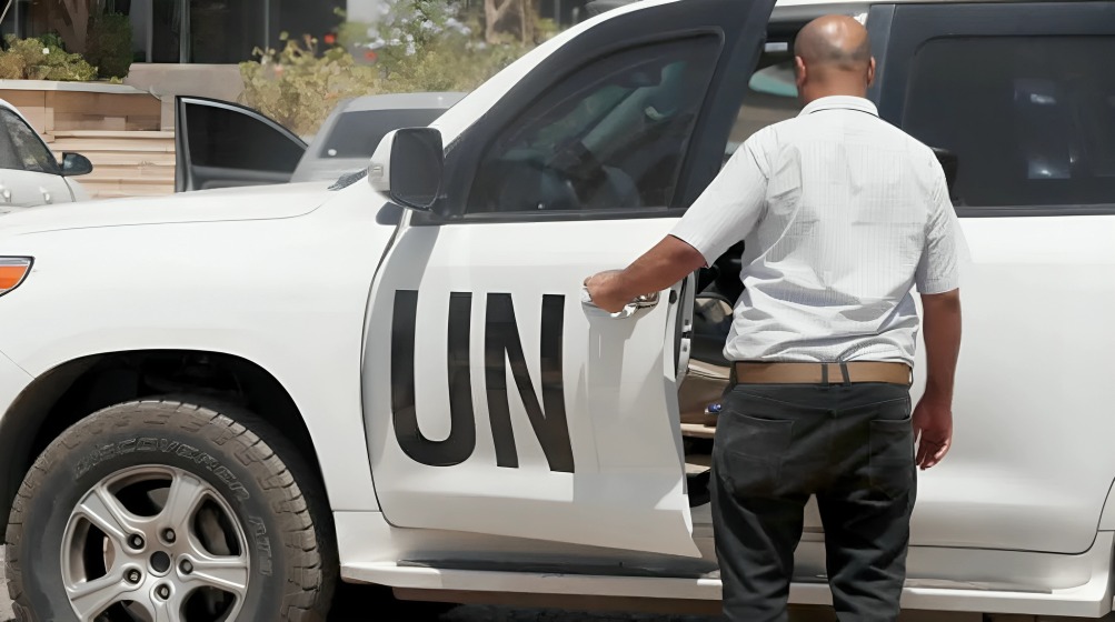 UN employee in Sana'a - Archive