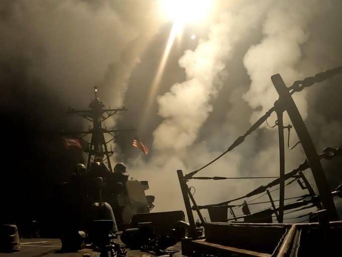 US destroyer in the Red Sea