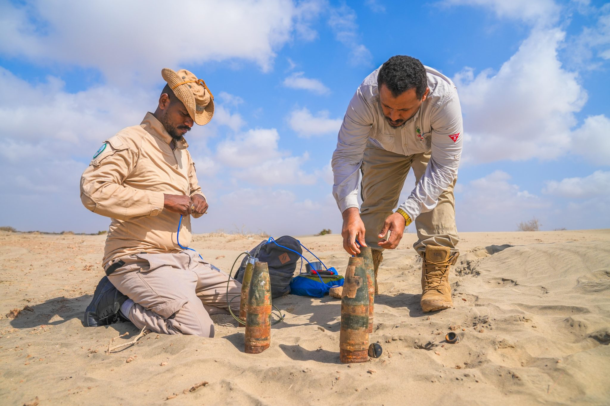 Masam Destroys Over 3,000 Landmines and Explosives Near Bab al-Mandab
