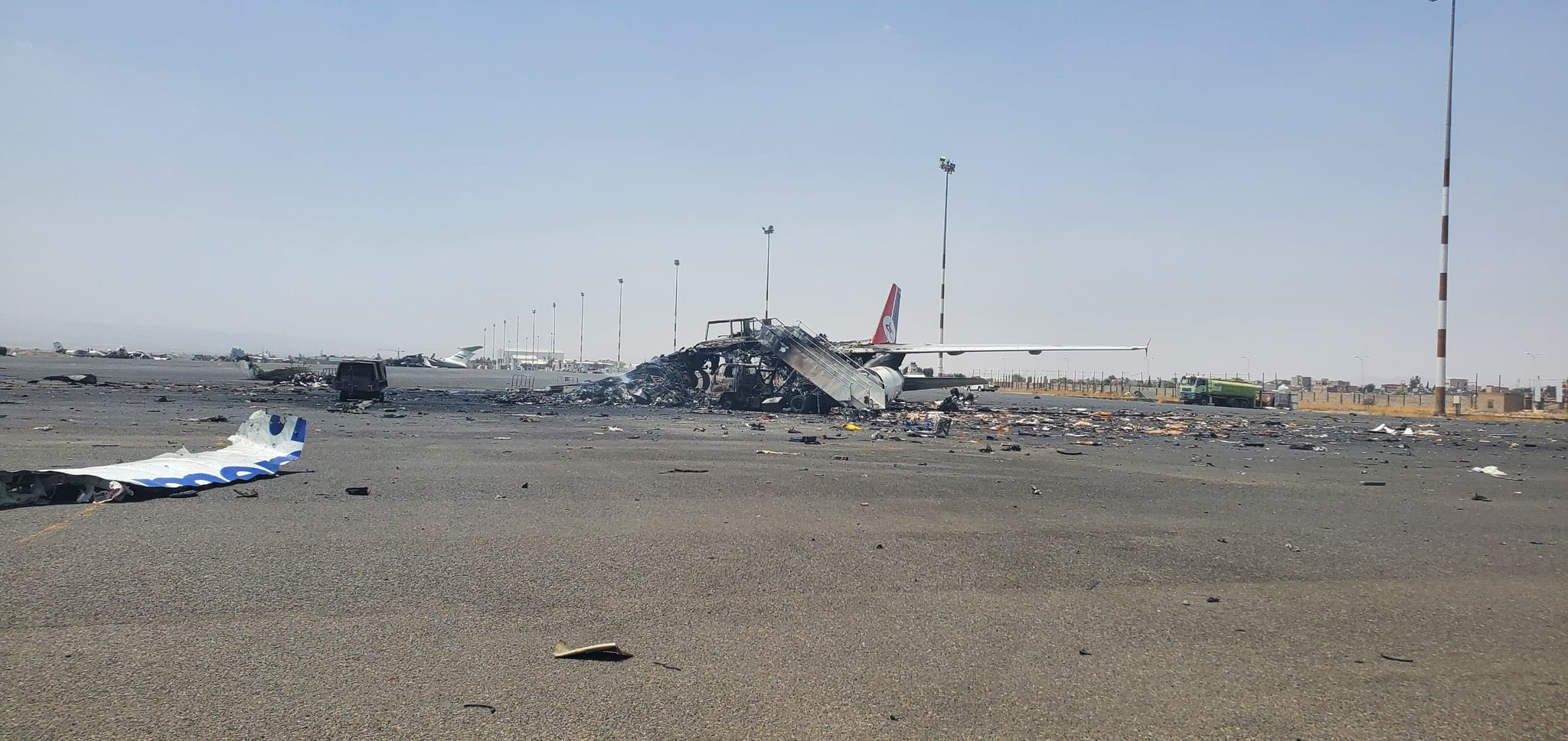 Israeli Airstrikes Target Sanaa Airport, Destroy Last Operational Yemenia Airways Plane
