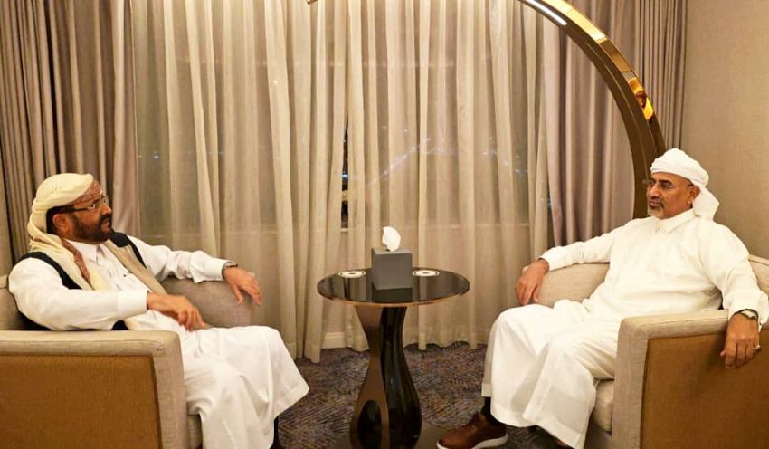 Presidential Council Members Al-Aradah and Al-Zubaidi Push for Economic Solutions Amid Houthi Threat