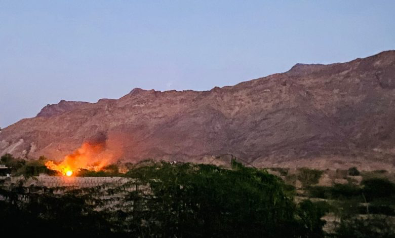Houthi Shelling Rocks Marib's Harib District