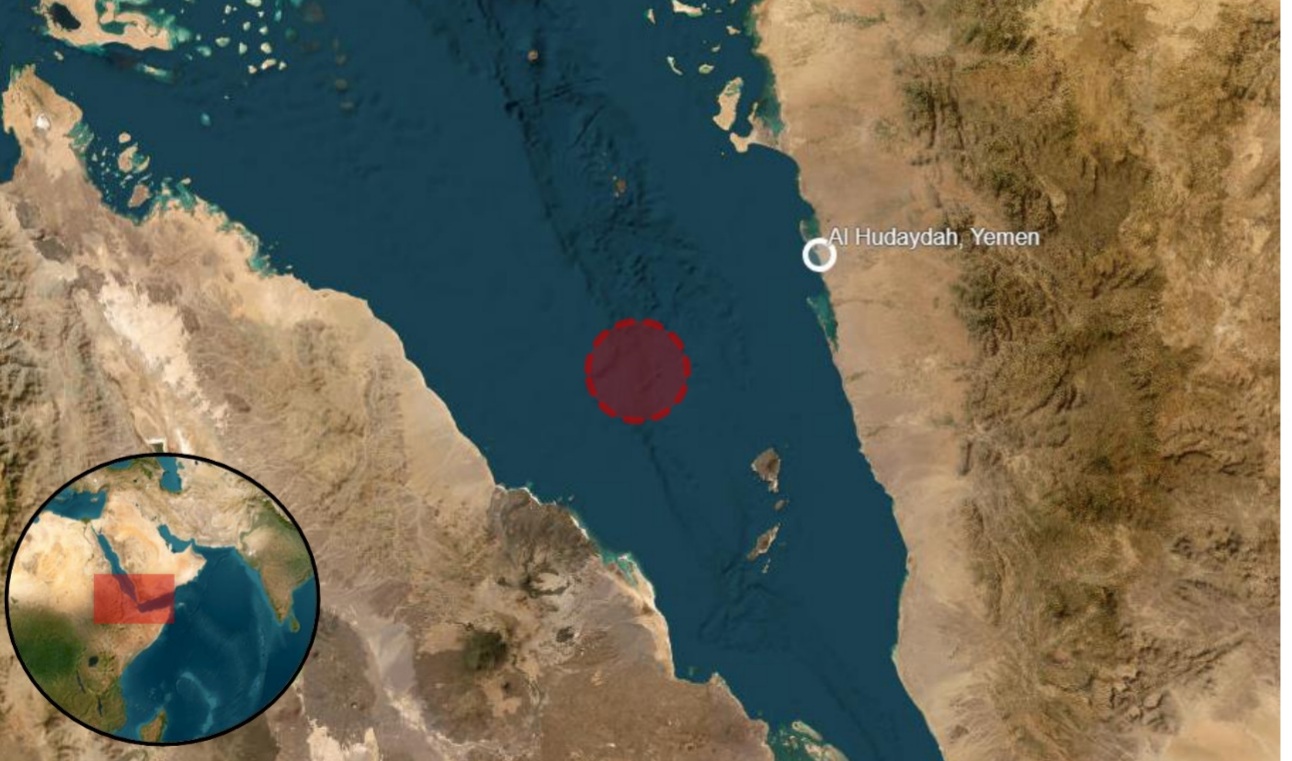 Commercial Ship Ablaze, Taking on Water After Attack Off Yemen's Coast